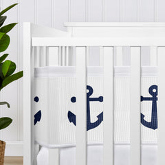 Sweet Jojo Designs reinforced ties on liner edges, keeps liner taut and secure.