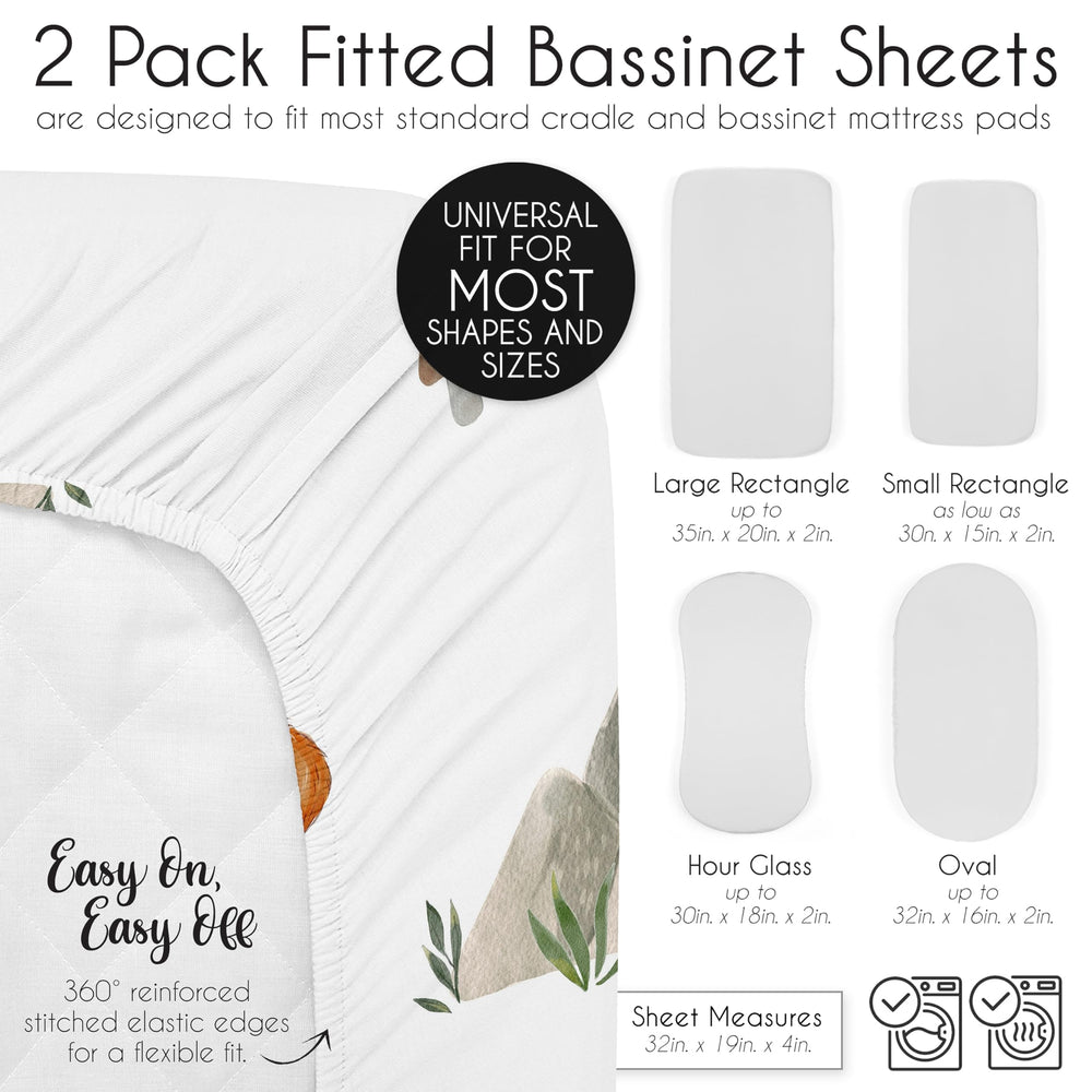 Sweet Jojo Designs gender neutral woodland pattern versatile use