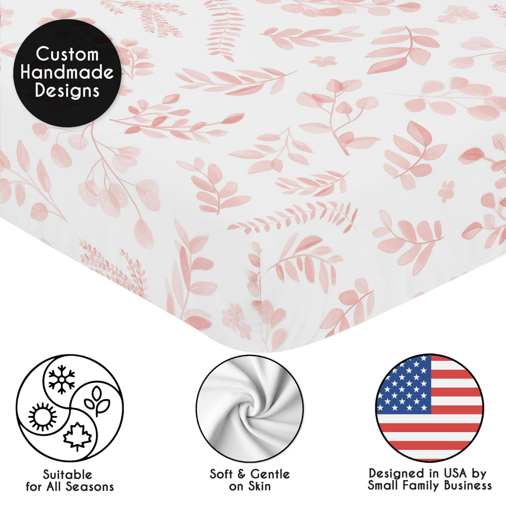 Sweet Jojo Designs gift-ready crib sheet makes baby showers easier and registry complete.