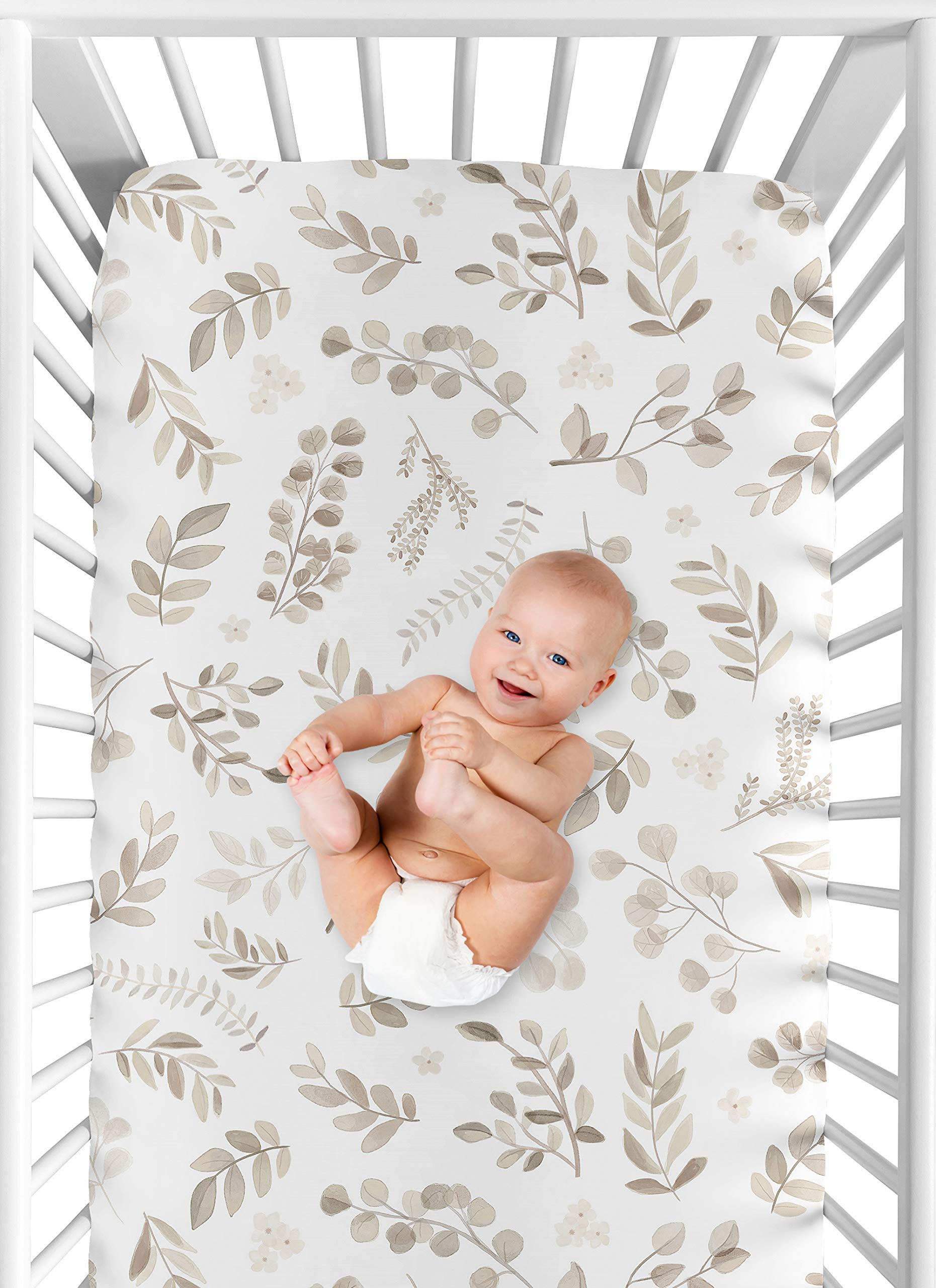 Sweet Jojo Designs gift-ready crib sheet ideal for baby registry or shower