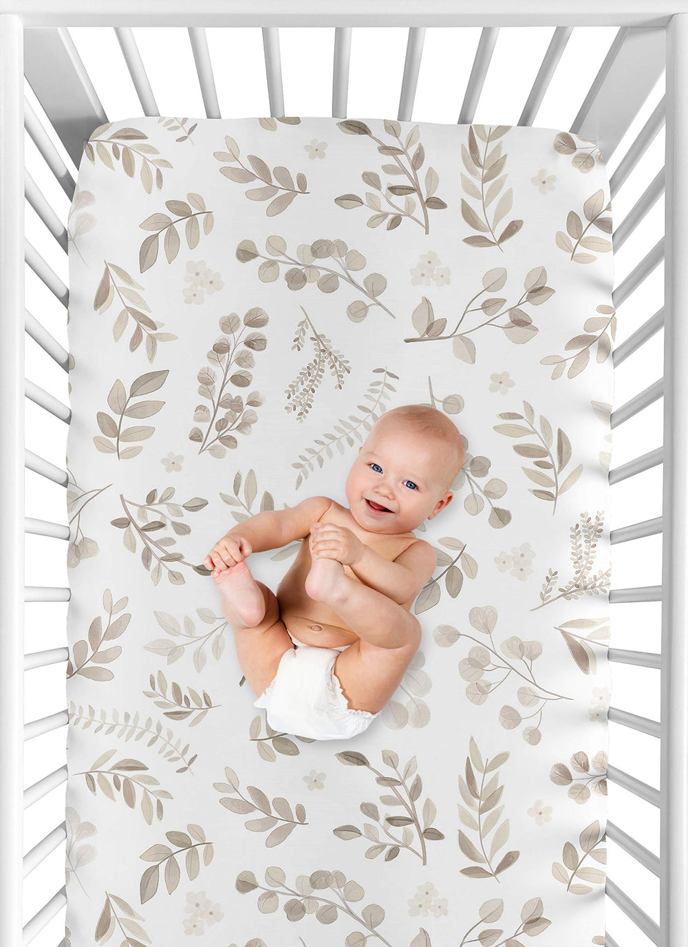 Sweet Jojo Designs gift-ready crib sheet ideal for baby registry or shower