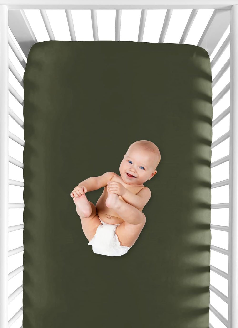 Sweet Jojo Designs gift-ready crib sheets ideal for baby showers.