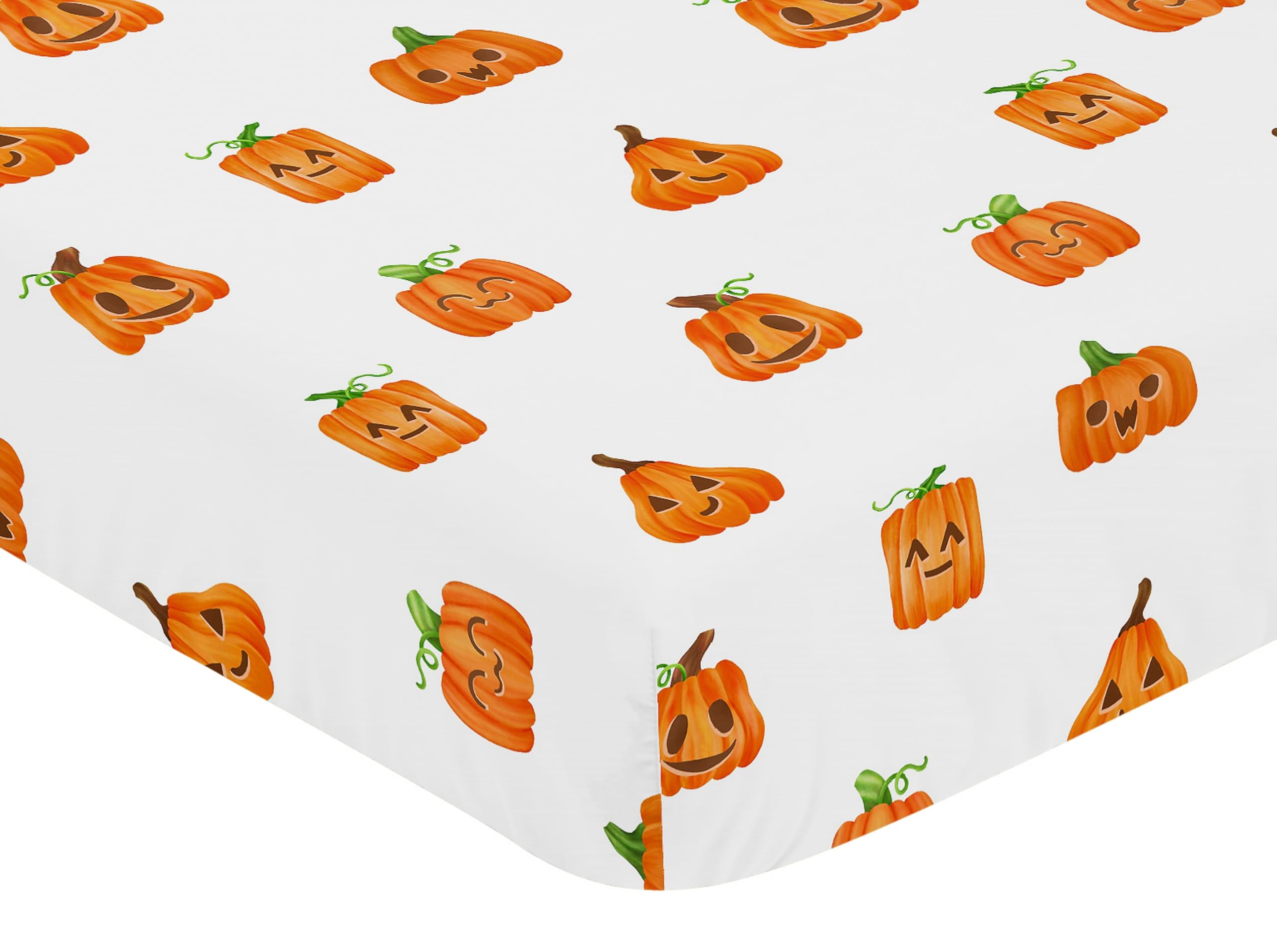 Sweet Jojo Designs gender-neutral orange palette fits modern nurseries and decor.