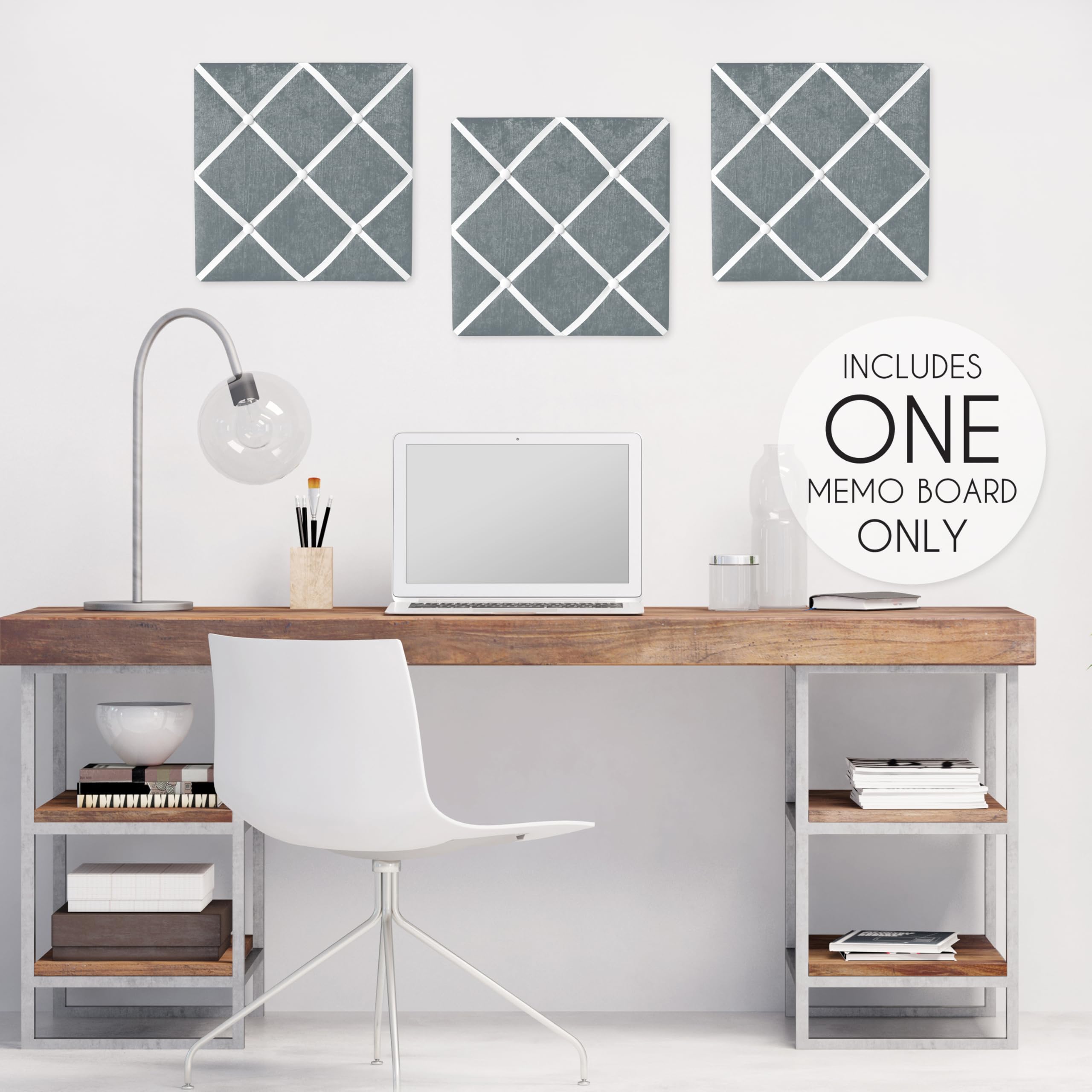 Sweet Jojo Designs memo board ribbon detail for slipping photos and notes