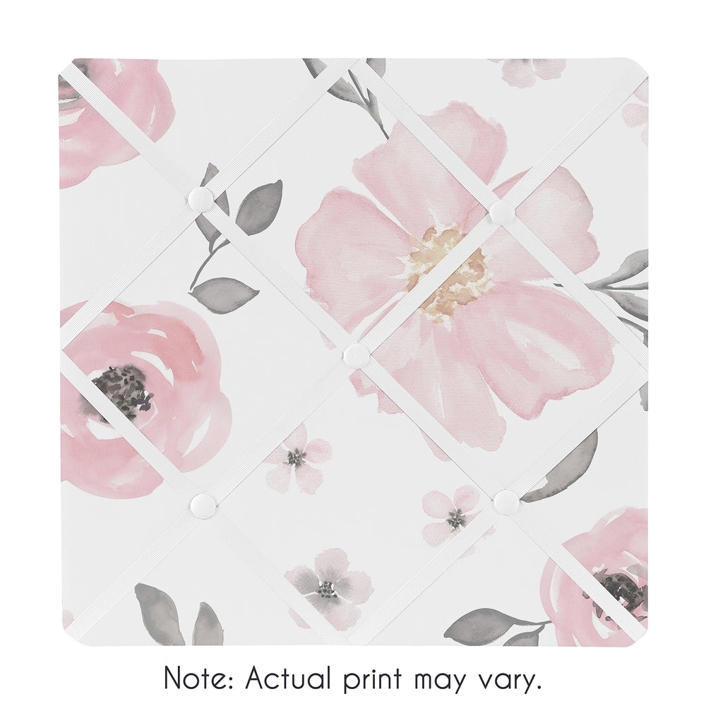 Sweet Jojo Designs photo display for nursery walls with durable fabric