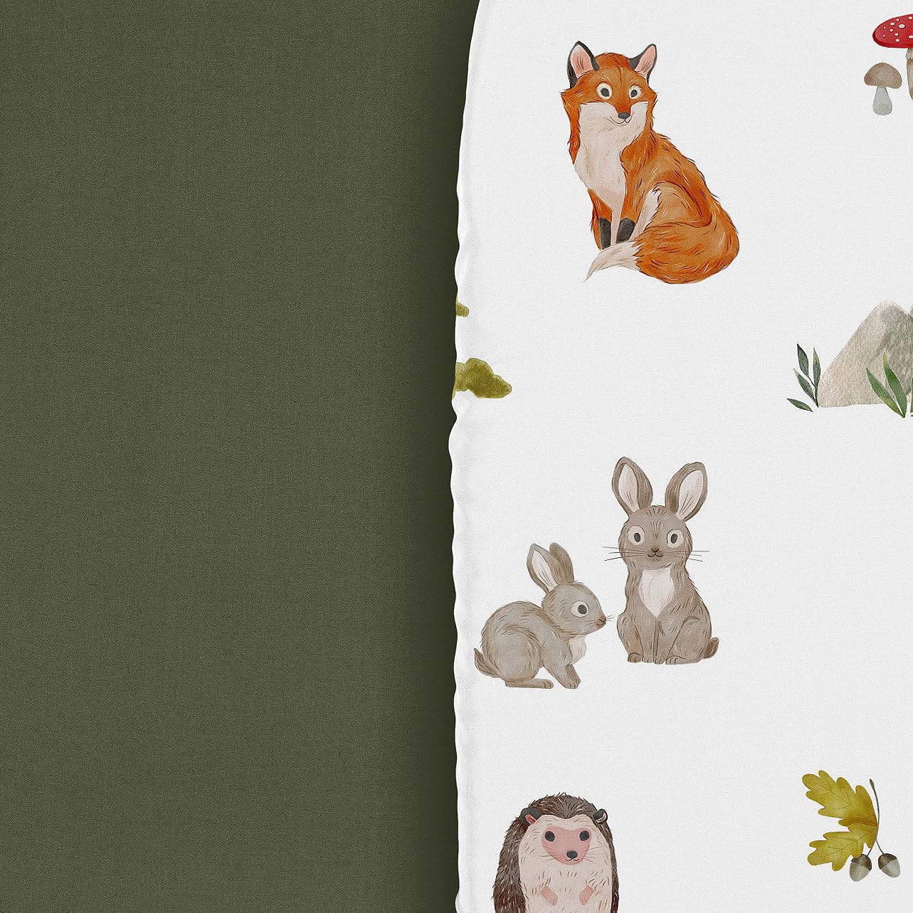Sweet Jojo bed sheets suitable for oval and rectangular bassinets