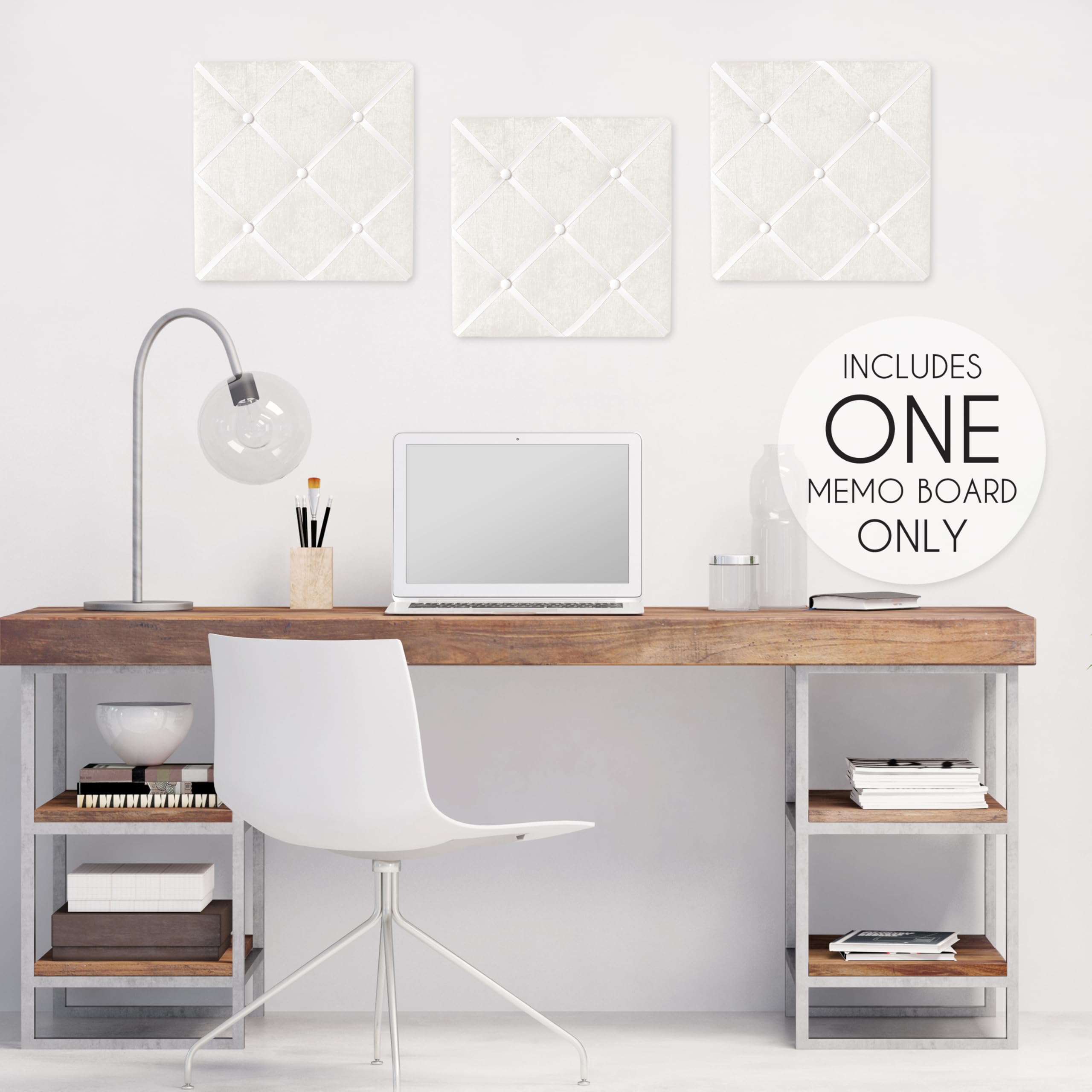 Sweet Jojo Designs memo board with decorative ribbon detail to slip memos behind elegantly.