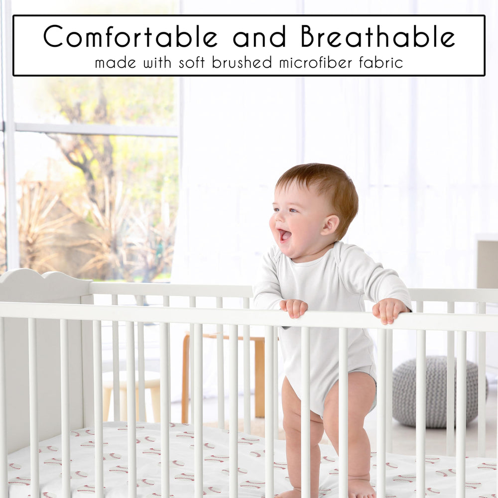 Sweet Jojo Designs soft brushed microfiber sheet for gentle touch