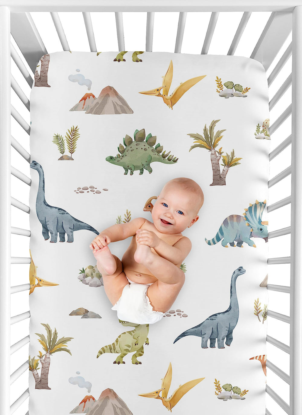 USA-designed baby crib sheet by Sweet Jojo Designs for modern nurseries.