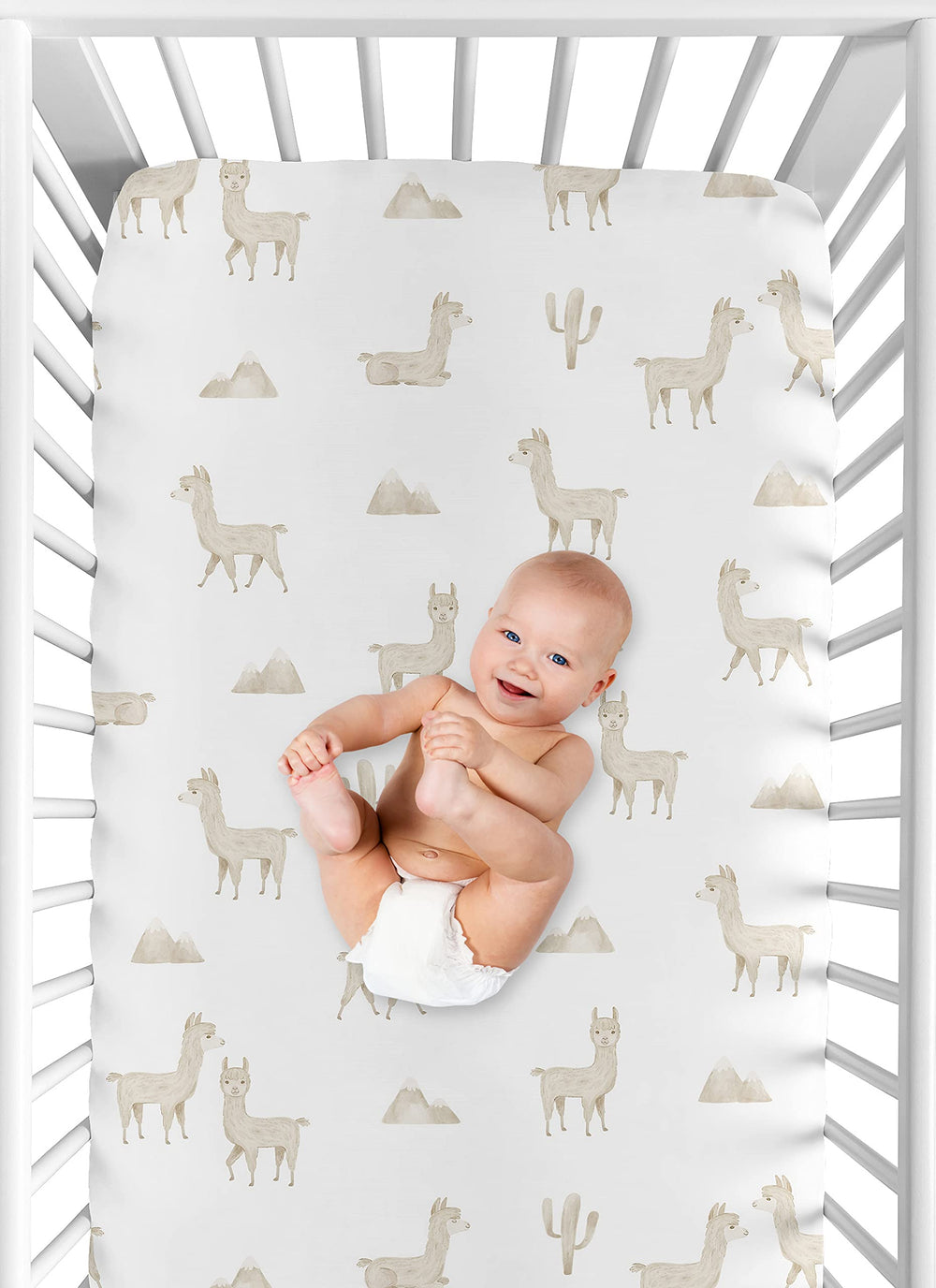 USA-designed by parents, Sweet Jojo Designs crib sheet