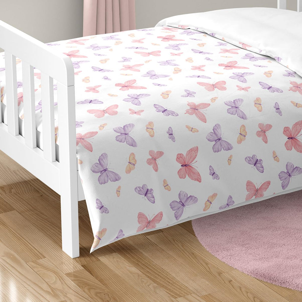 Sweet Jojo Designs watercolor butterfly bed-in-a-bag for room refresh