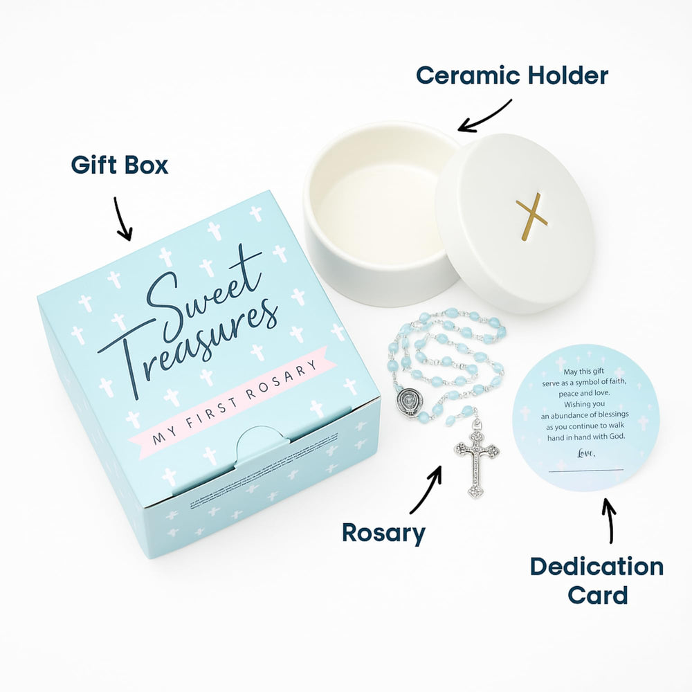 Sweet Treasures Gifts baptism gift set suits christening celebrations