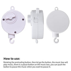 Sweetfamily ABS white material highlights safety and nursery aesthetics