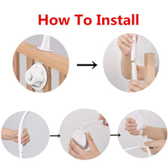 Sweetfamily crib mobile stand adjustable arm bracket for flexible positioning