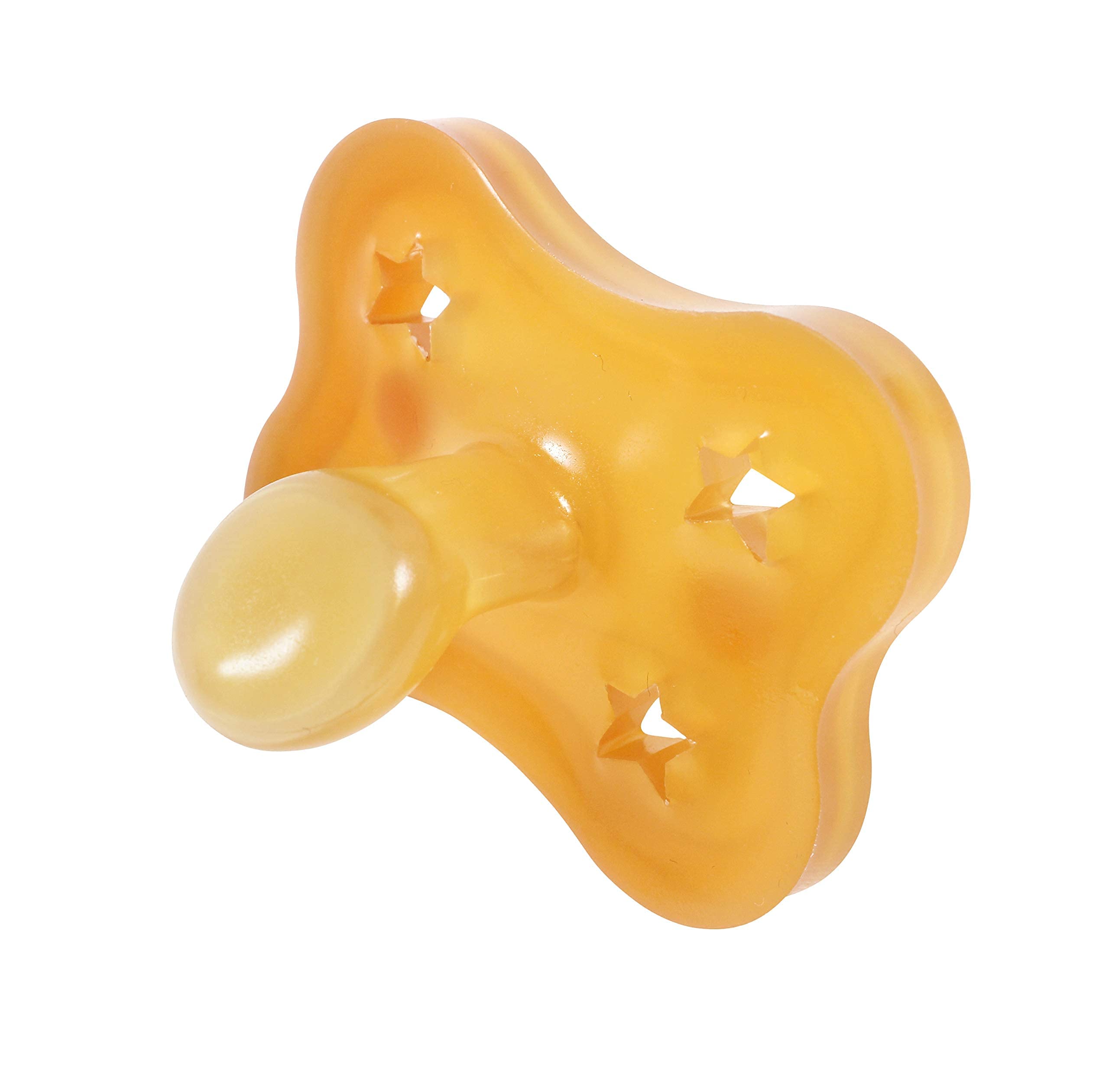 Sweetie orthodontic nipple star pacifier supports gentle oral comfort