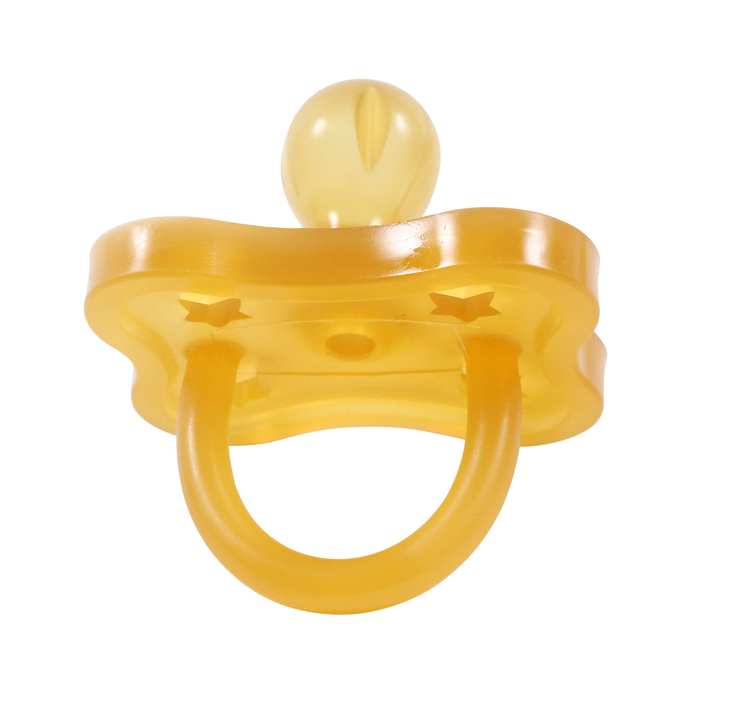 Sweetie rounded nipple design supports comfortable suckling for newborns.