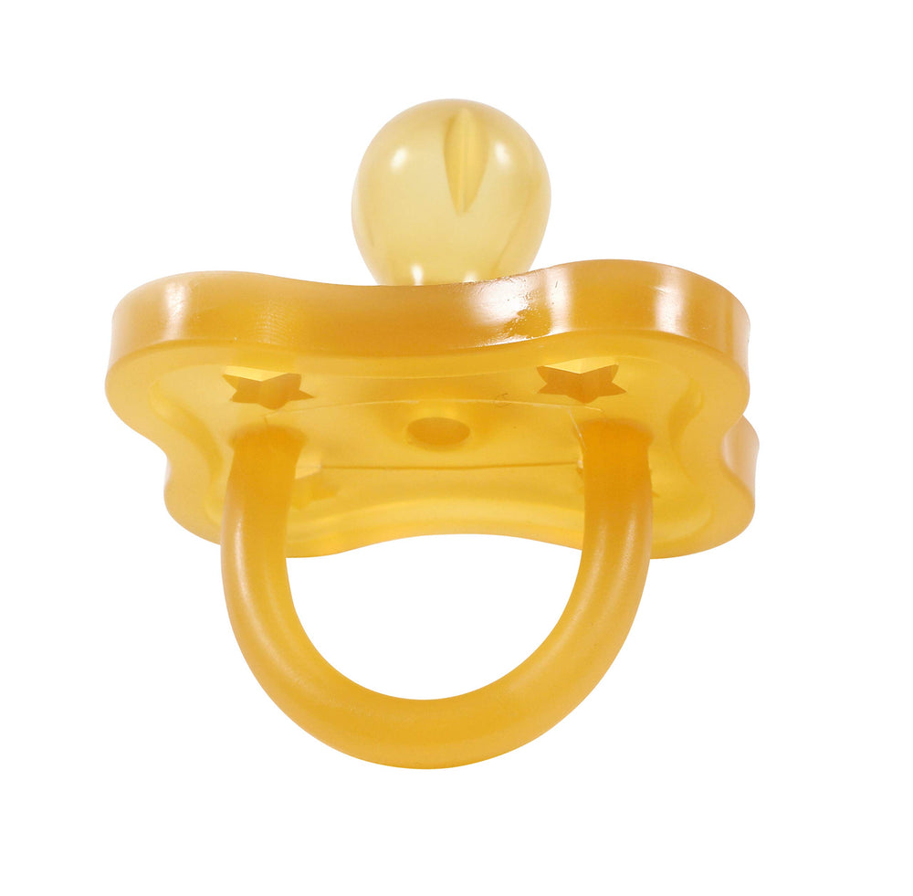 Sweetie rounded nipple design supports comfortable suckling for newborns.