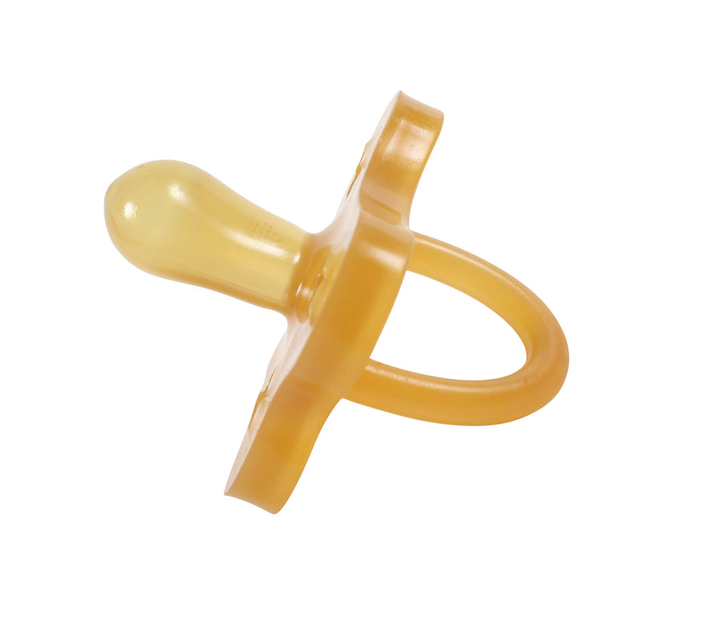 Sweetie pacifier age-range 12-18 view highlights intended use timeframe.