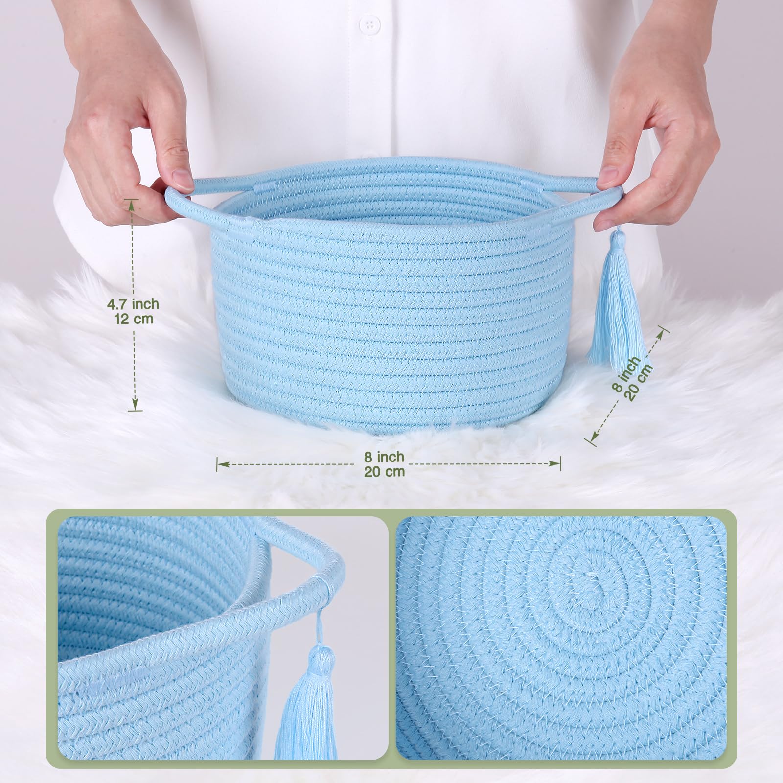 SweetMemo nursery catchall on a bedside table keeps essentials organized.