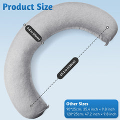SweetSlubr memory foam core pillow with removable cover for easy care