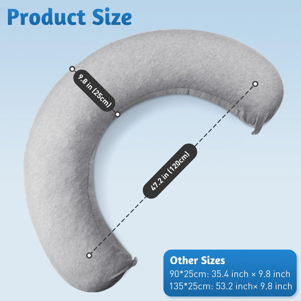 SweetSlubr belly-cradling pillow for ergonomic comfort during pregnancy.