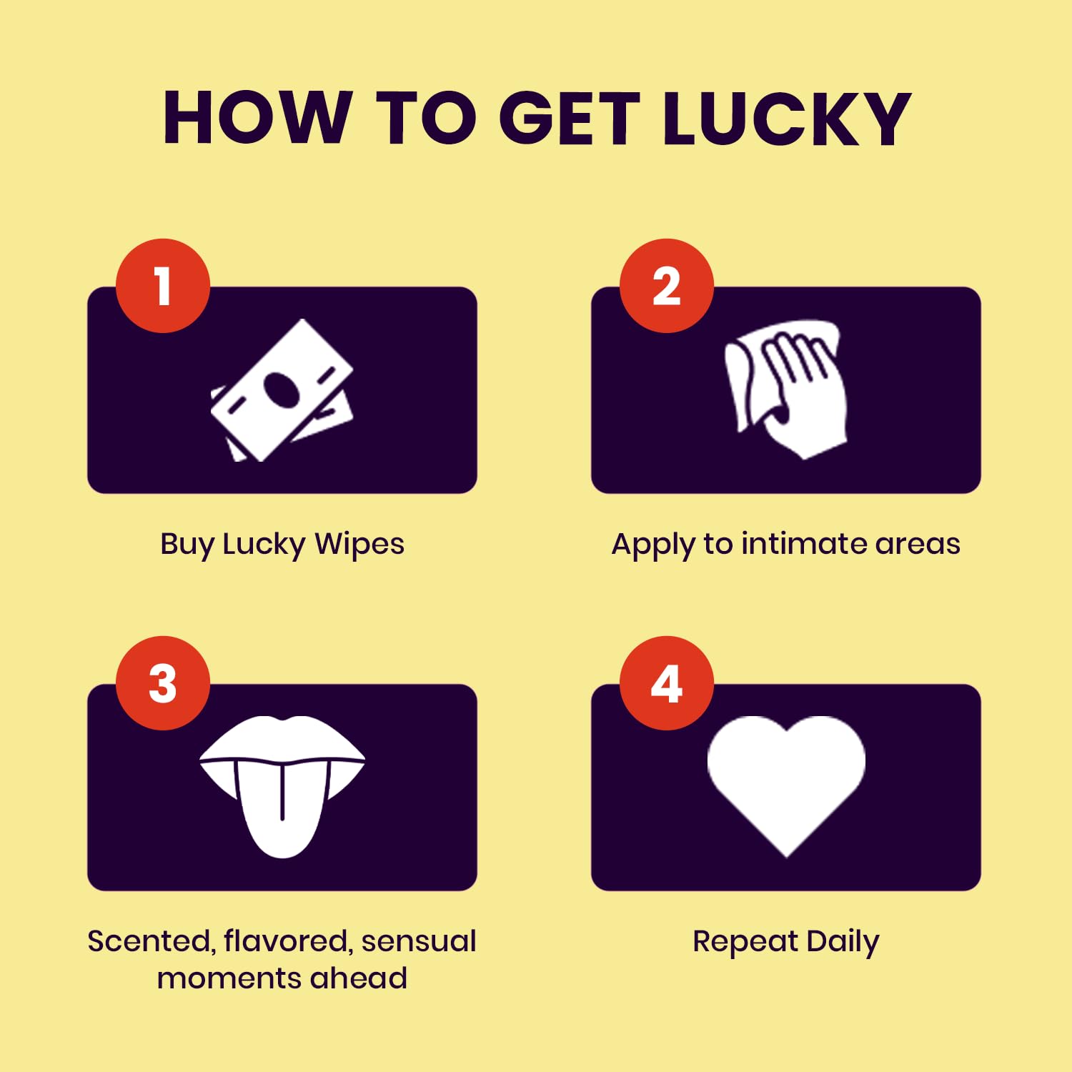 Sweetums Lucky Wipes are cruelty-free and eco-conscious.