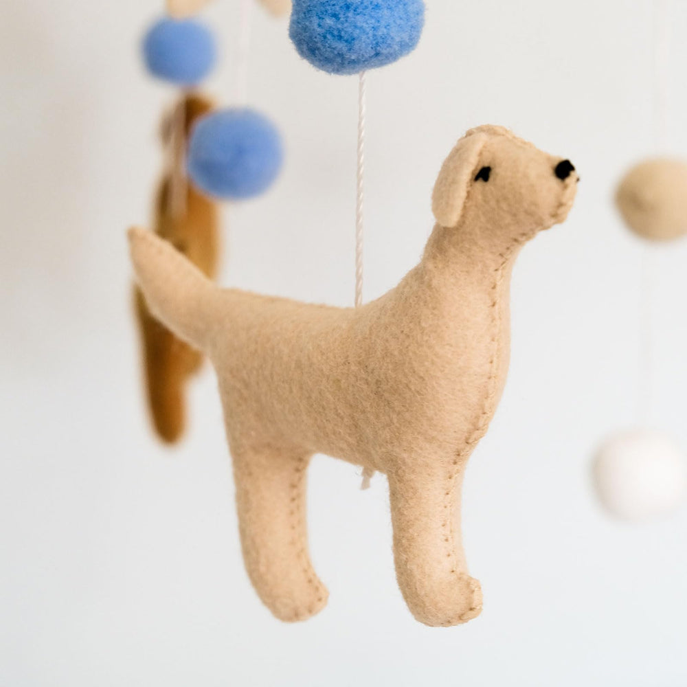 Sweety Baby dog mobile gift box appeal makes a thoughtful baby shower gift.