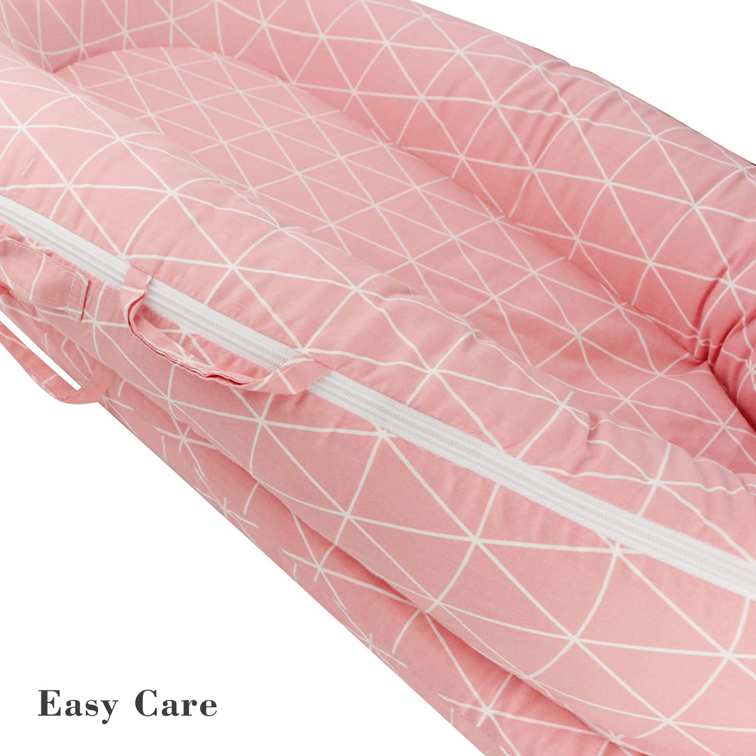 Pink Sweety Baby cover adds nursery decor versatility and easy swaps