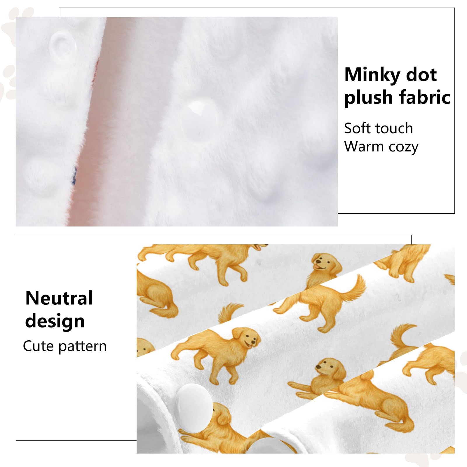 Sweety Baby golden retriever gift idea for baby showers stands out with practicality.