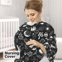 Sweety Baby Goth canopy provides 360-degree protection from sun and drafts.
