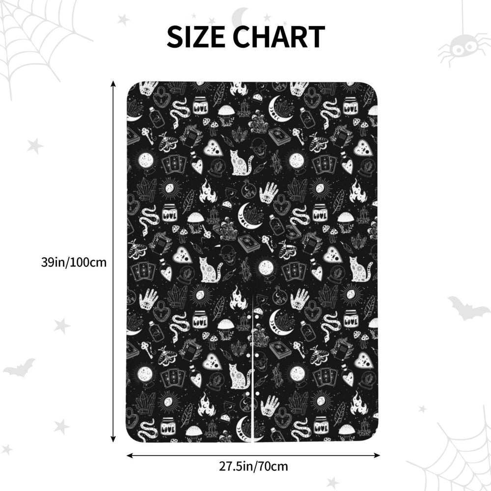 Stylish Goth car seat cover from Sweety Baby makes a great gift idea.