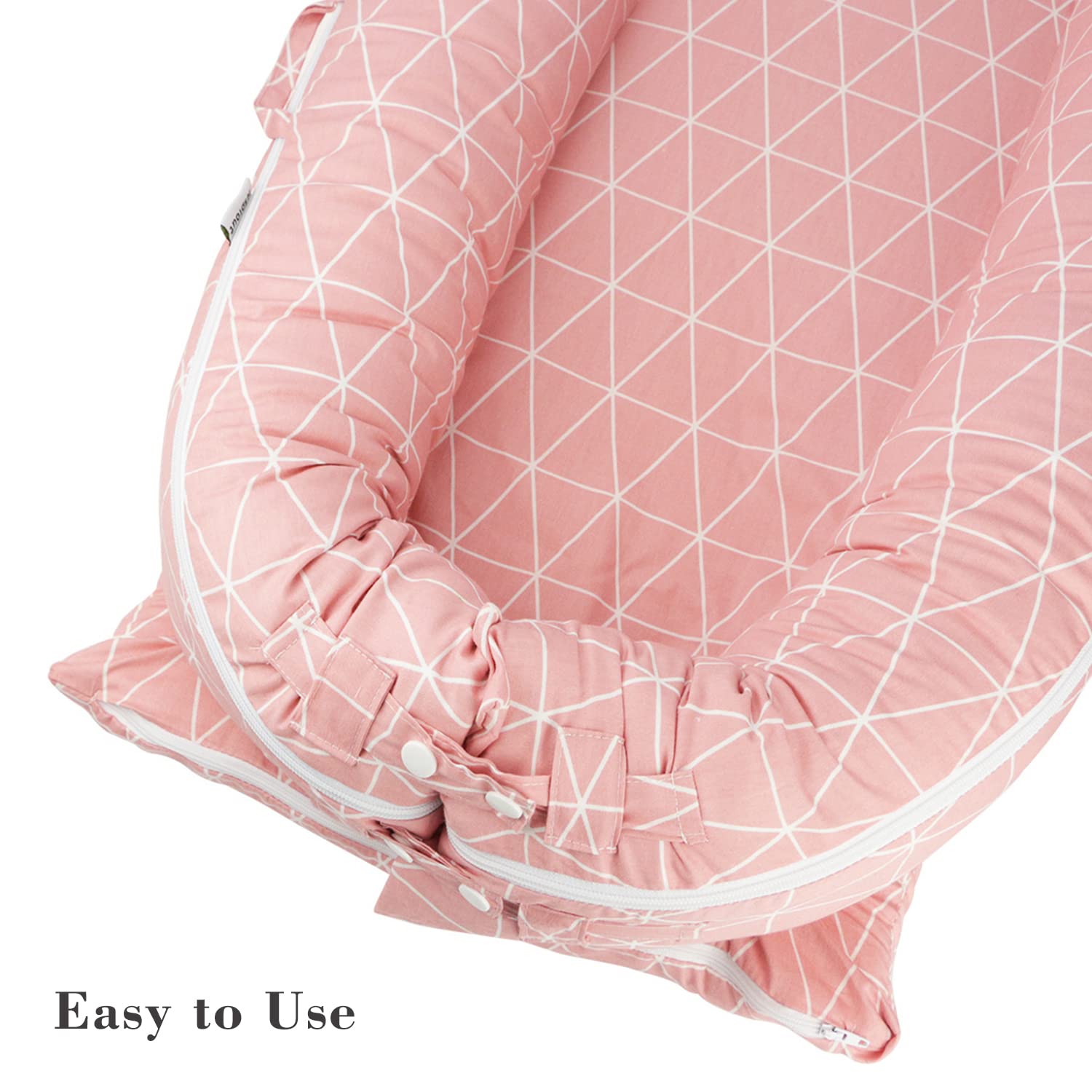Machine washable Sweety Baby cover on gentle cycle for busy households