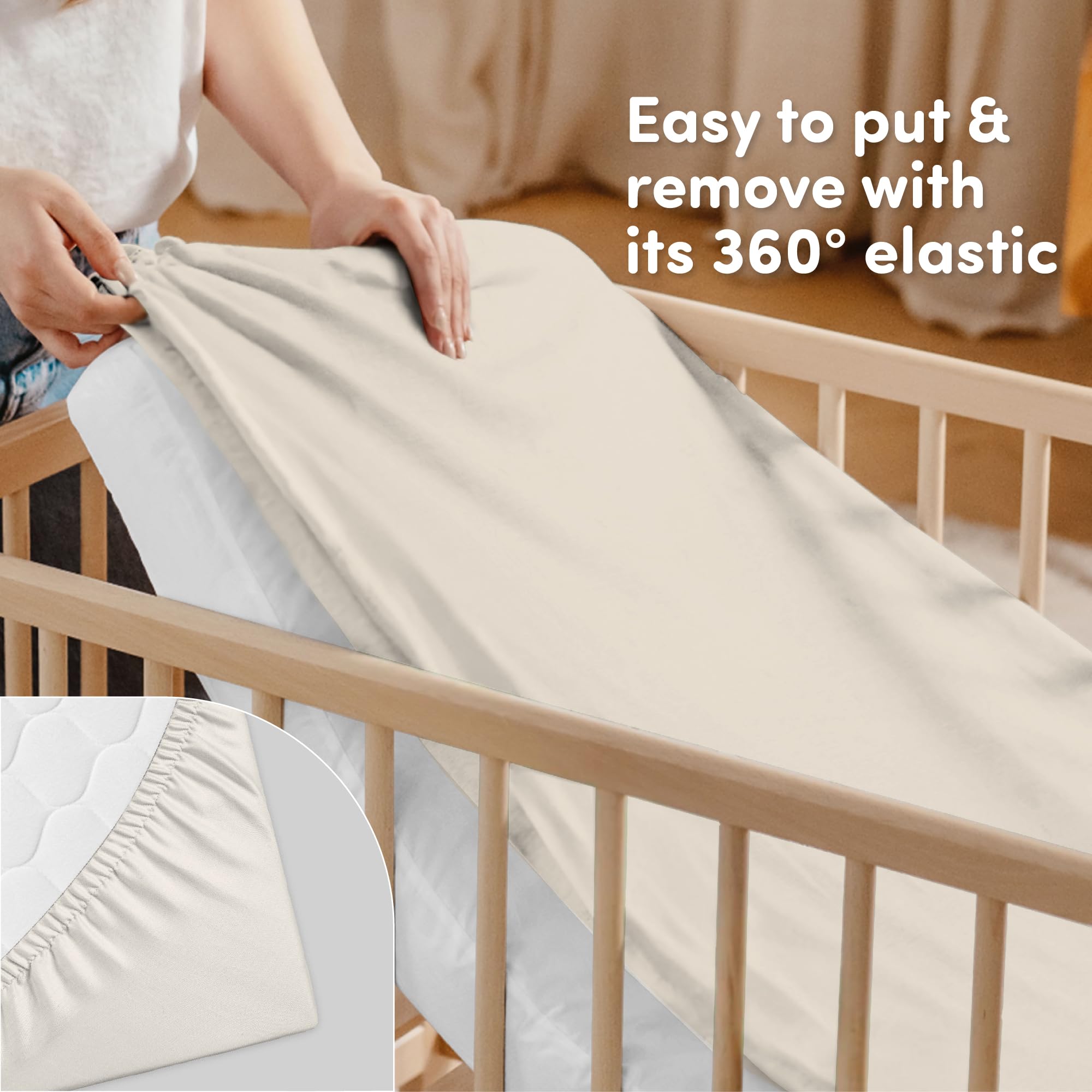 Sweety Fox neutral colors enhance a versatile baby nursery