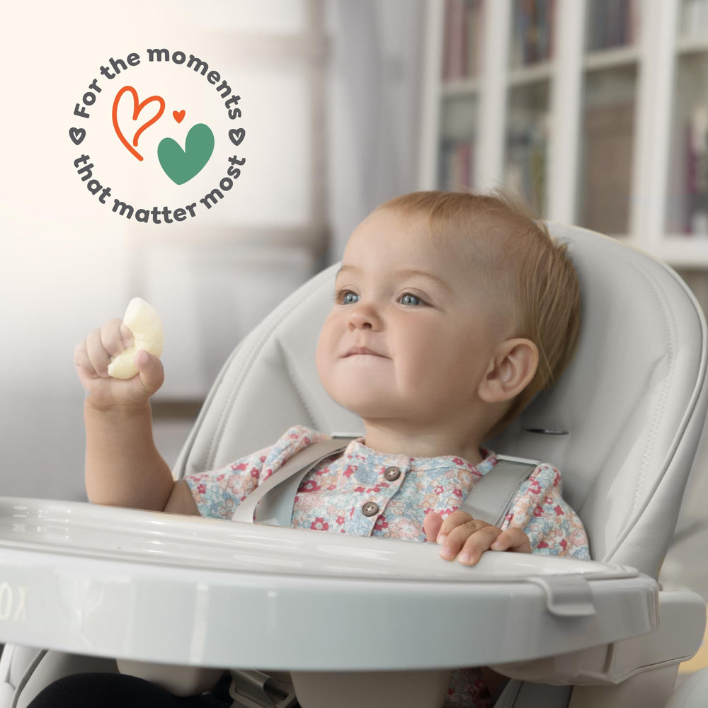 Sweety Fox high chair is easy to wipe clean and maintain
