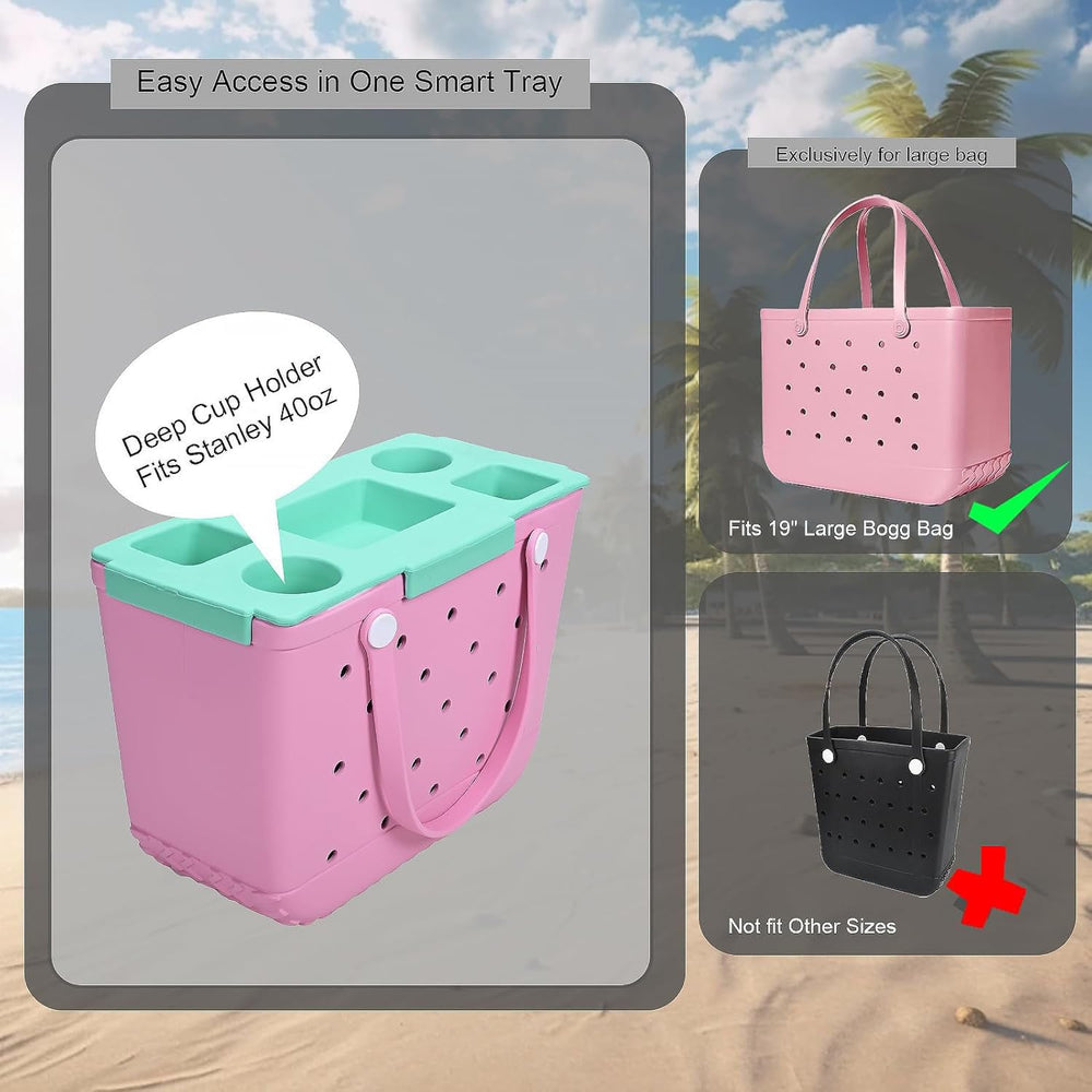 Swejustmei tray top features stain-resistant surface for active days