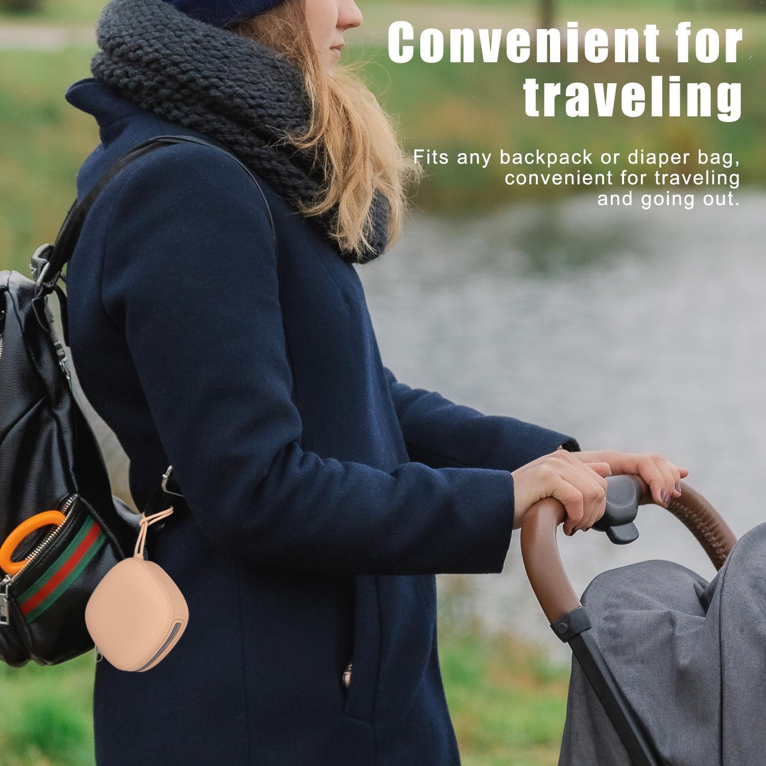 Swelive neutral color 2-pack makes a practical, gift-ready accessory for parents