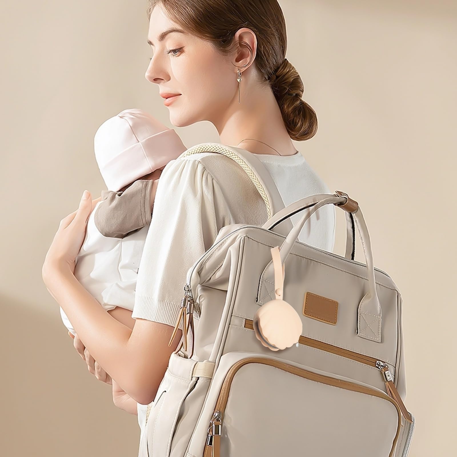 Swelive pacifier case is top-rack dishwasher-safe for quick cleaning.