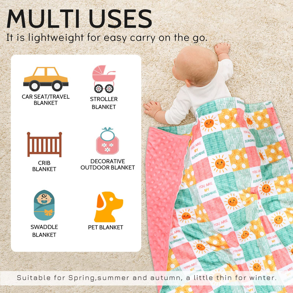 SWESEN nursery scene showcases a soft, inviting baby blanket.