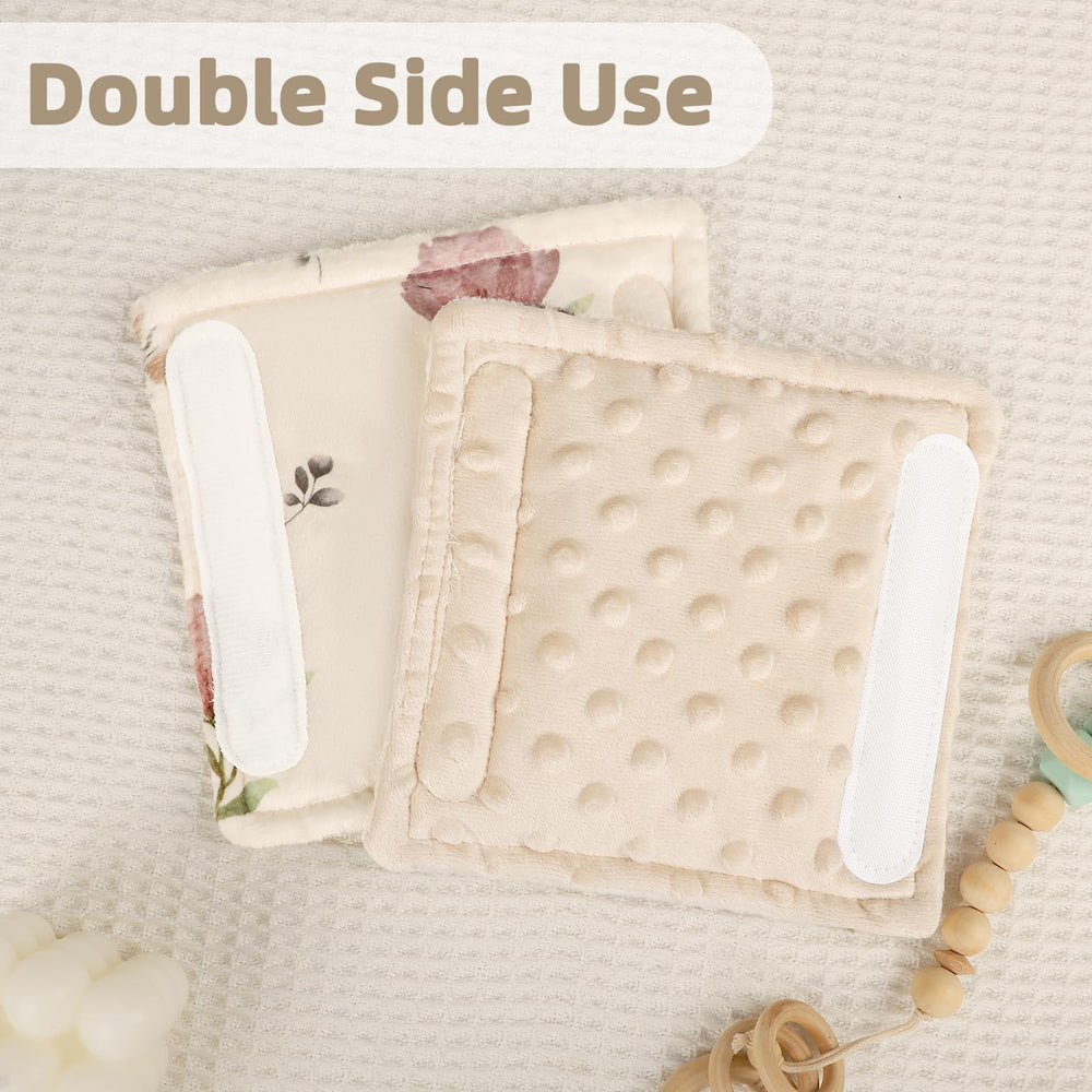 SWESEN minky fabric side delivers plush softness against tiny shoulders.