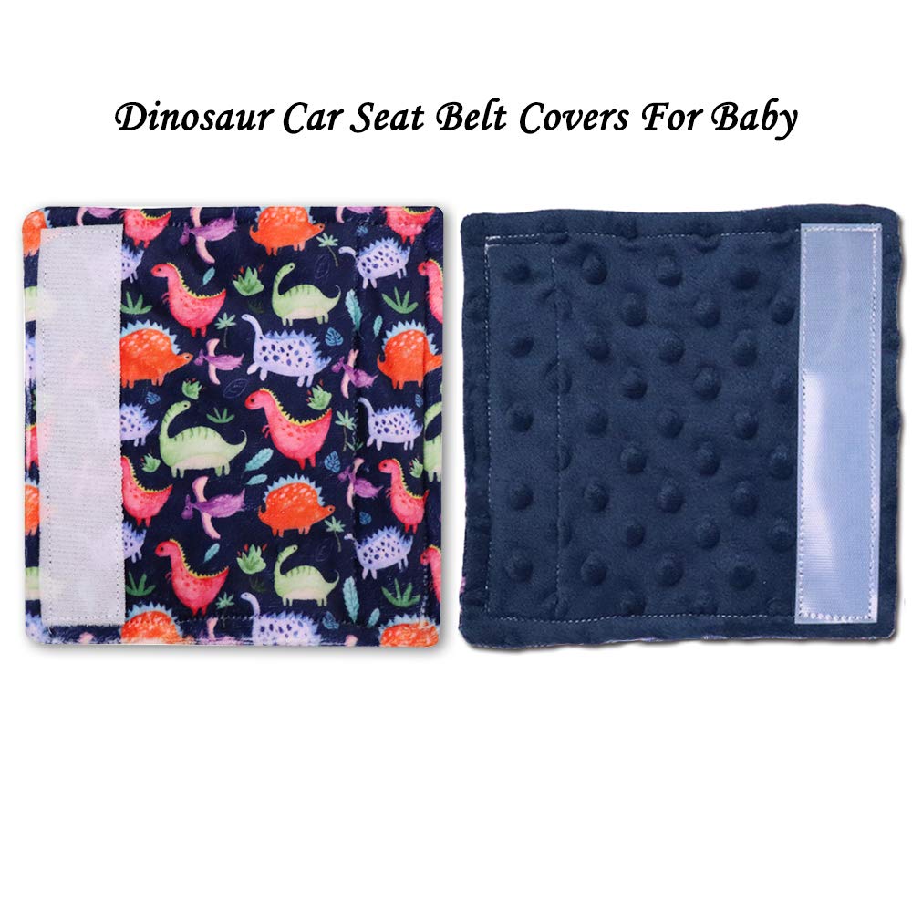 Reversible SWESEN baby strap protectors for strollers and infant seats.