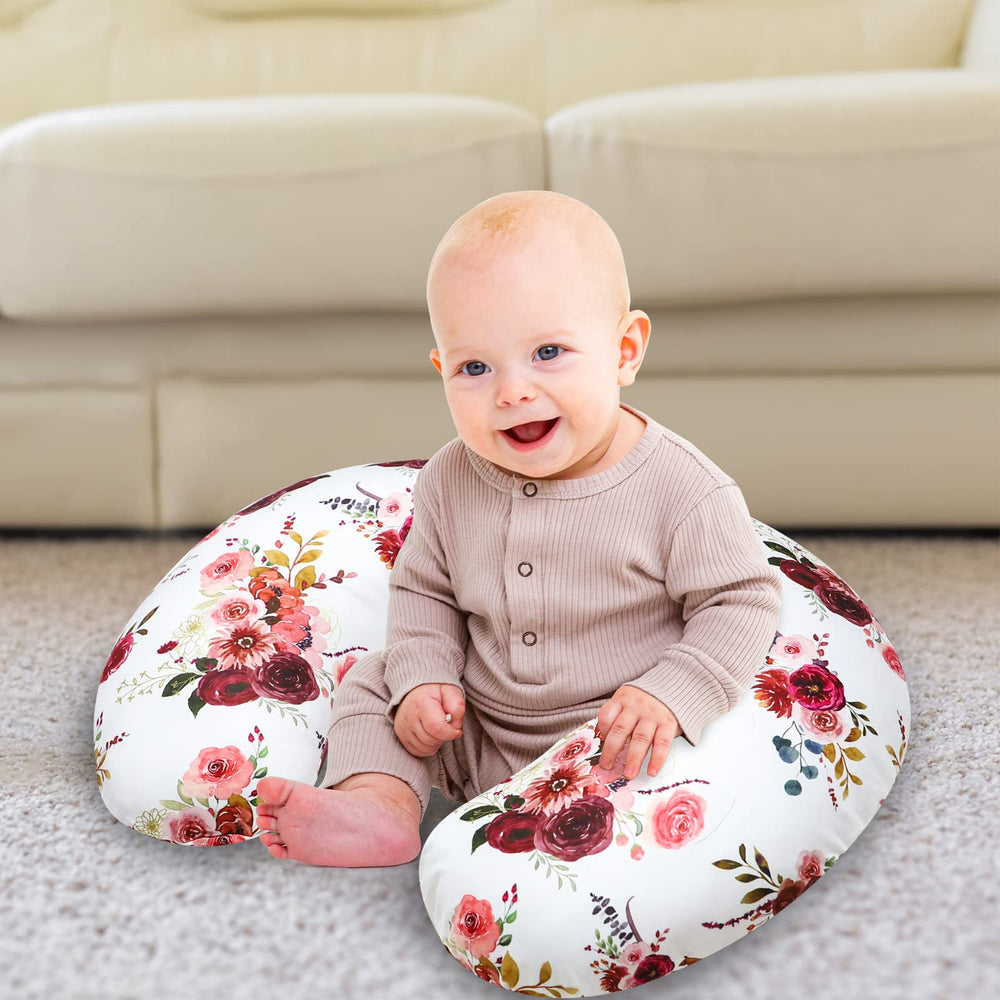 SWESEN floral cover matches bassinet sheet and nursery textiles