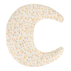 SWESEN muslin nursing pillow cover close-up of soft flower fabric for baby comfort