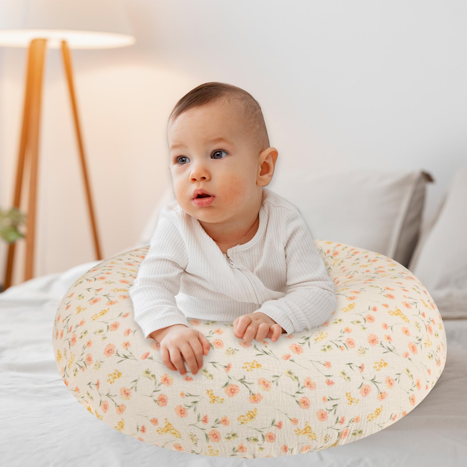 SWESEN nursing pillow cover gift-ready for baby showers and new families