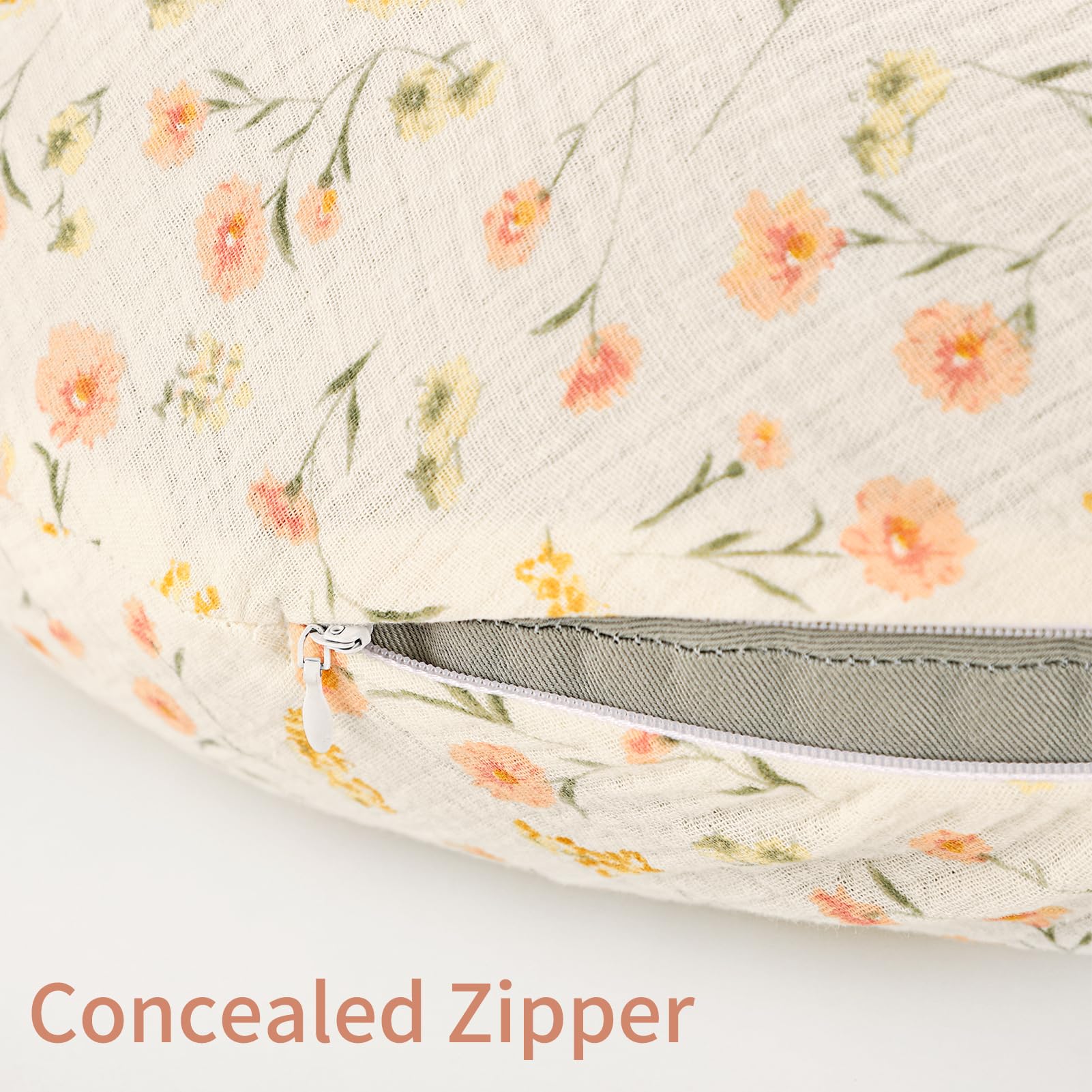 SWESEN pillow cover machine washable for easy care and quick refresh