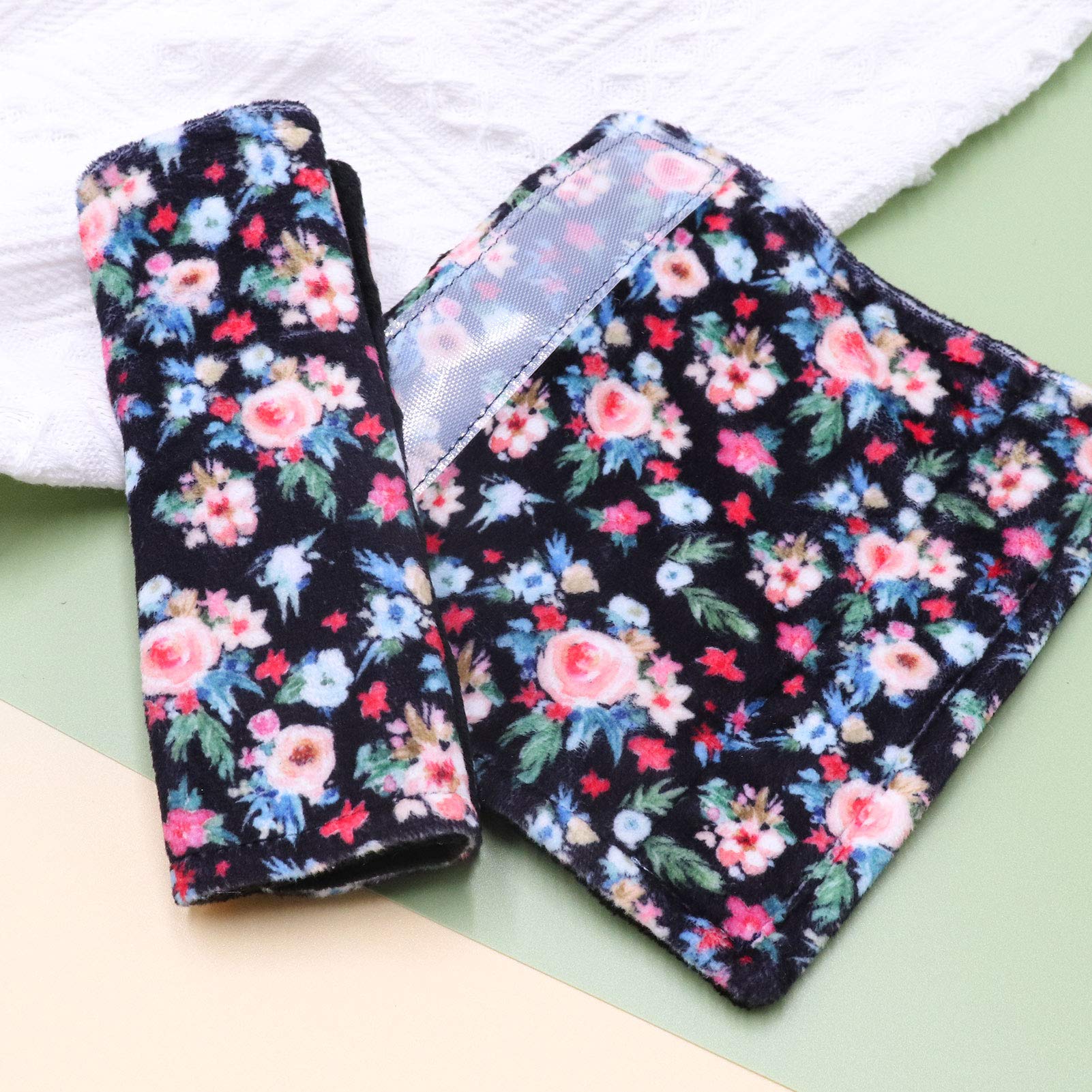 SWESEN pushchair strap cover floral pattern keeps belts clean