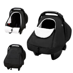 SWESEN winter car seat cover for babies offers cozy warmth for cold car rides