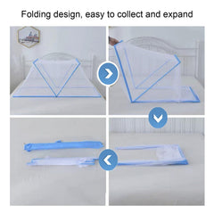 SWOQ mosquito net tent easy-setup design saves time at bedtime.