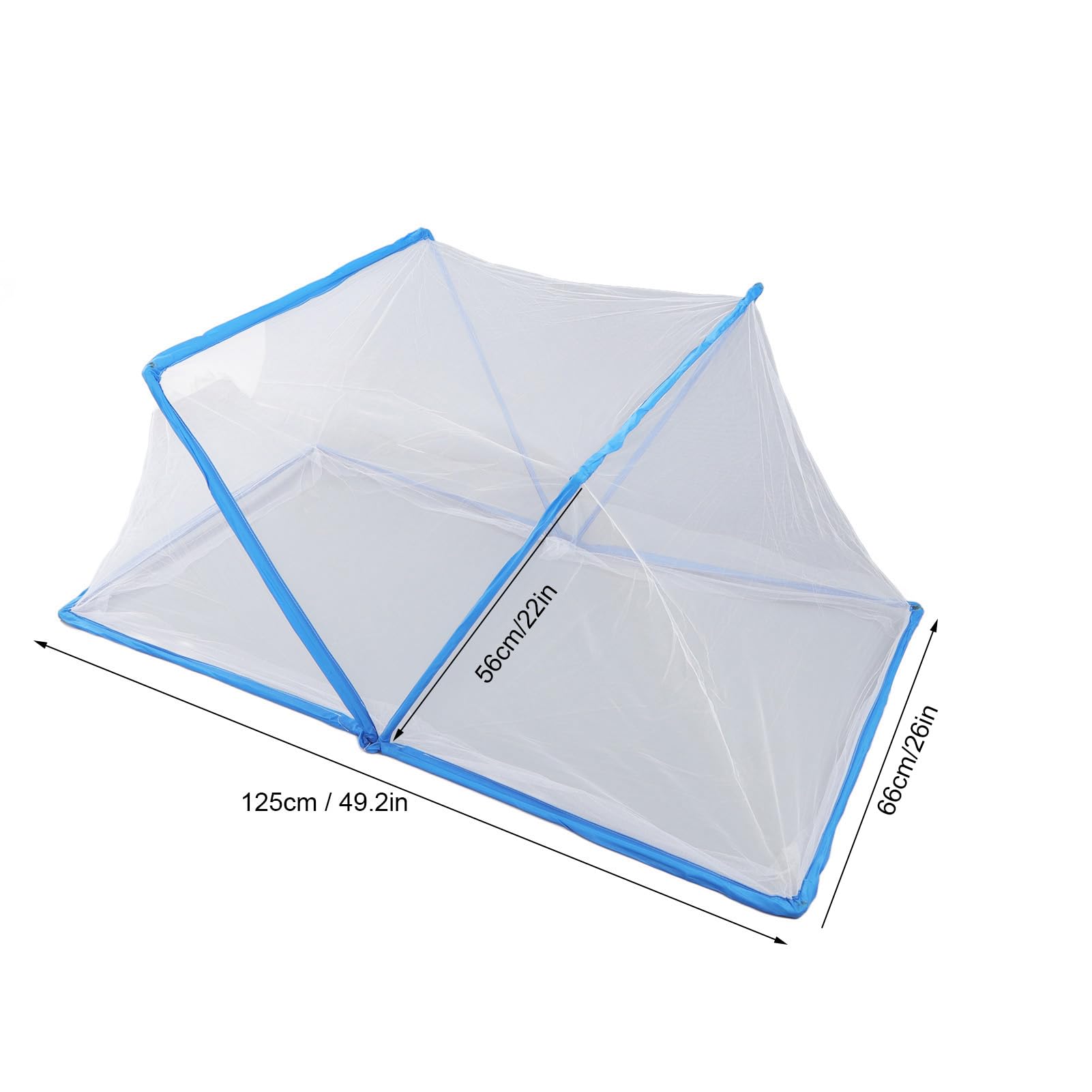 SWOQ mosquito net tent lightweight portable setup ideal for quick camping or hotel stays.