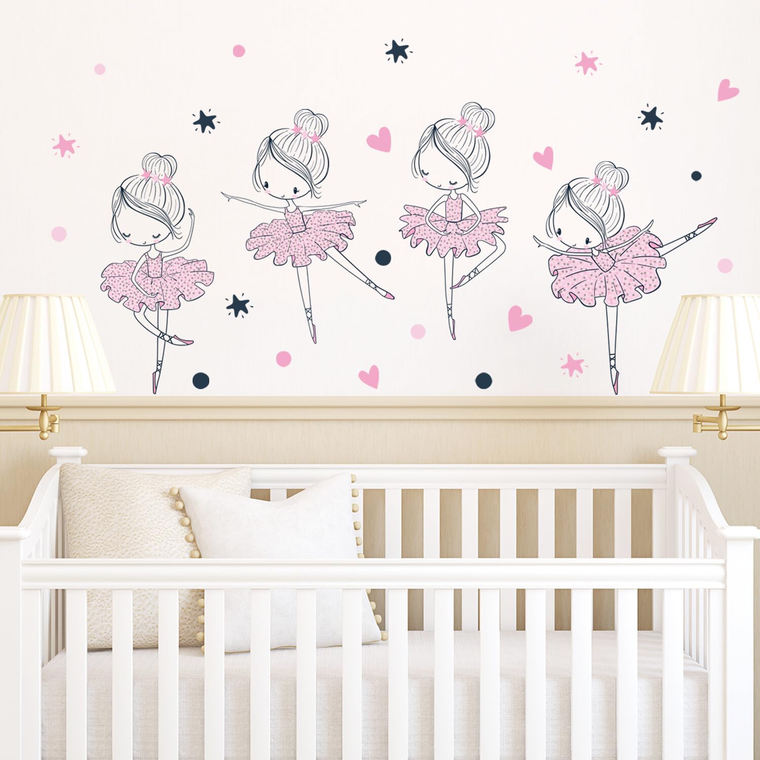 SWORNA durable vibrant decals keep pink and black colors looking fresh.