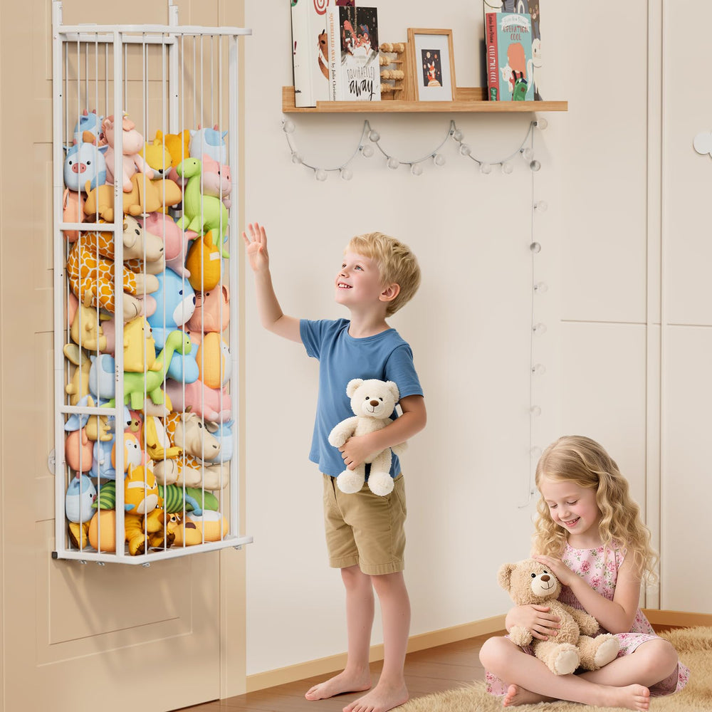 SWTYMIKI durable metal frame indicates long-lasting structure under full plush loads.